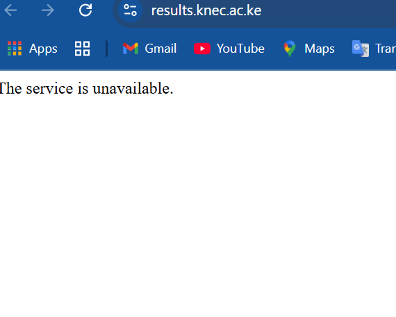 crashed knec site